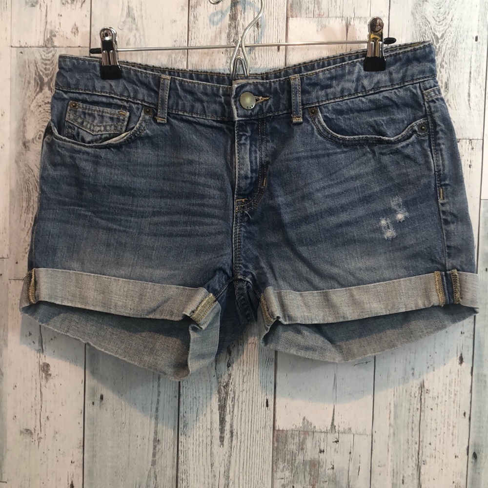 Gap Cuffed Jean Shorts 10/30